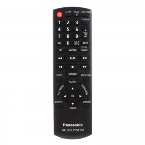 Original Panasonic Remote Control for Hi-Fi and Portable Radio N2QAYB001018