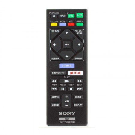 Original Remote Control for Sony Smart 3D Blu-ray Player RMT-VB100U RMTVB100U
