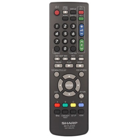 Remote Control SHARP Original RRMCGA718WJPA GA718WJPA