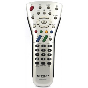 Remote Control SHARP Original RRMCGA387WJSA GA387WJSA