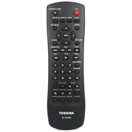 Remote Control TOSHIBA Original 6711R1N078C SE-R0069