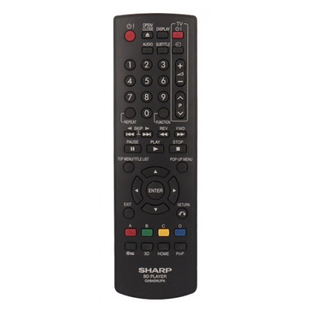 Original Remote Control SHARP RRMCGA940WJPA